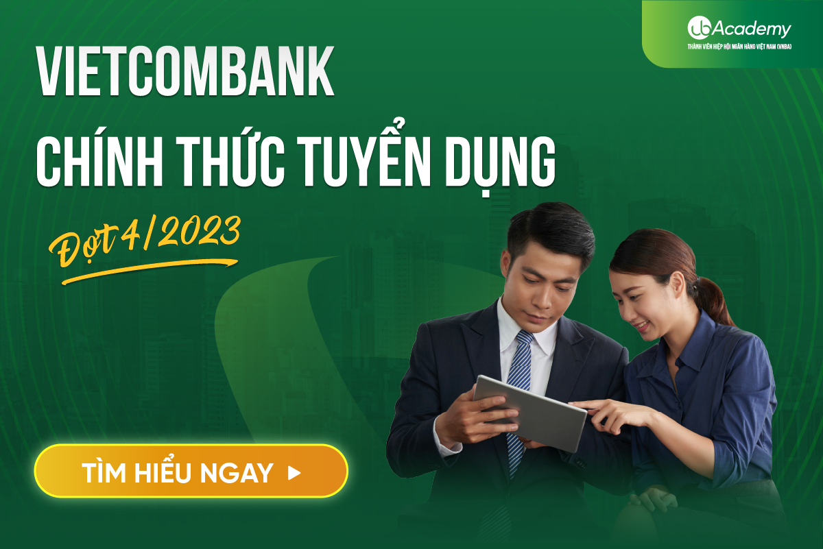 Ngân hàng Vietcombank tuyển dụng nhân sự đợt IV/2023