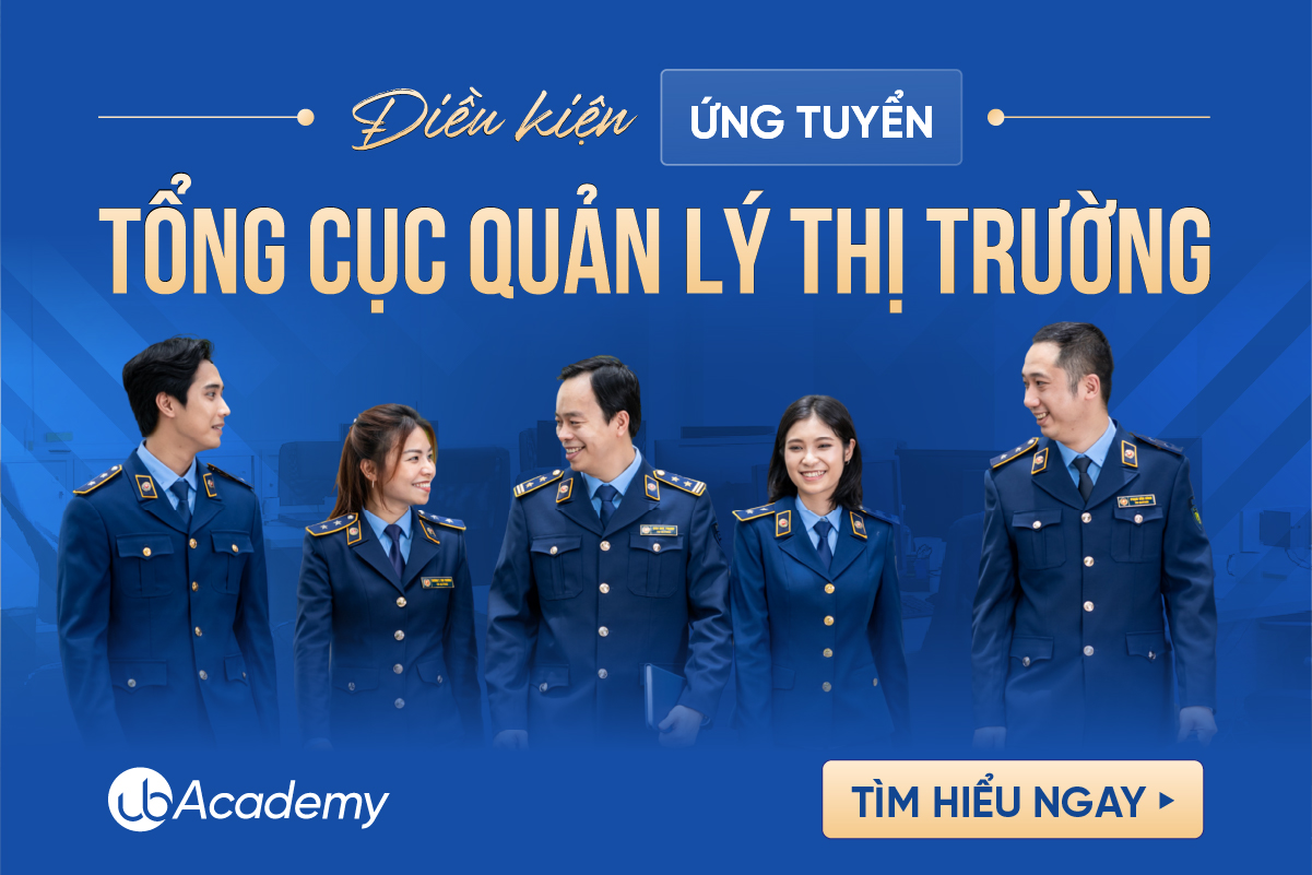 Điều kiện ứng tuyển Tổng cục Quản lý thị trường 2024