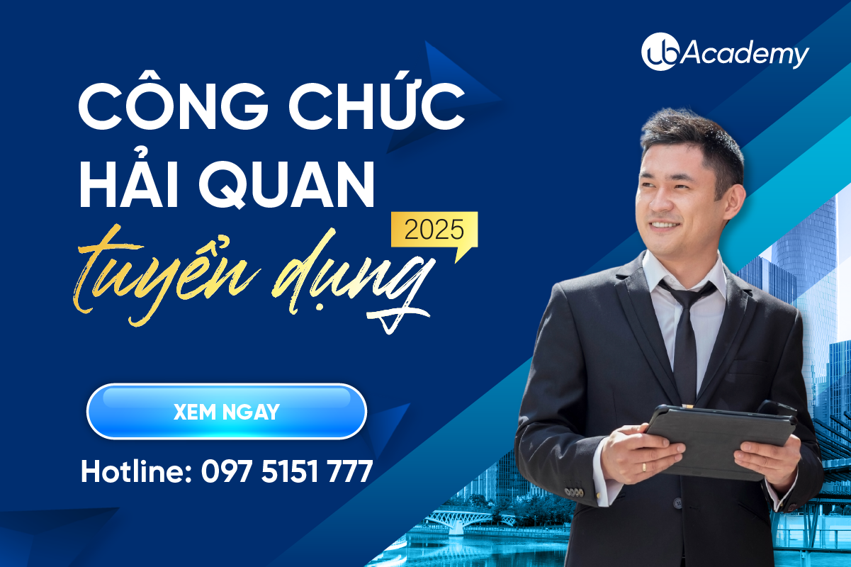 Tổng cục Hải quan tuyển dụng 2025