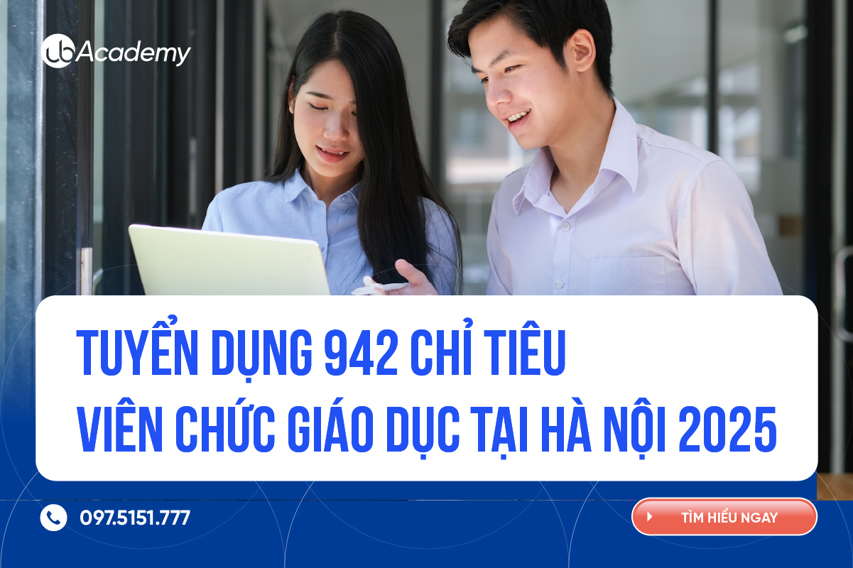 Tuyển dụng 942 viên chức giáo dục tại Hà Nội 2025