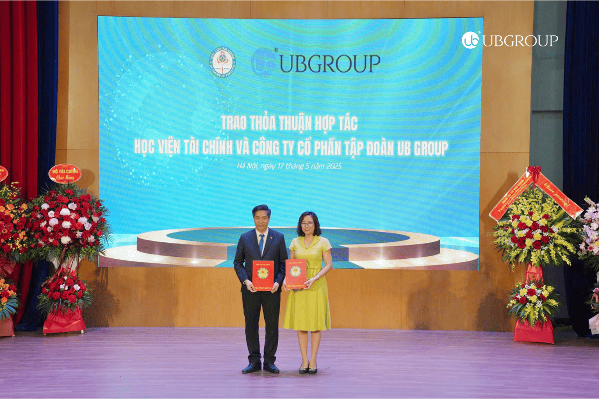 UB GROUP và Học viện Tài chính ký kết thỏa thuận hợp tác chiến lược tại Diễn đàn Hợp tác và Phát triển 2025