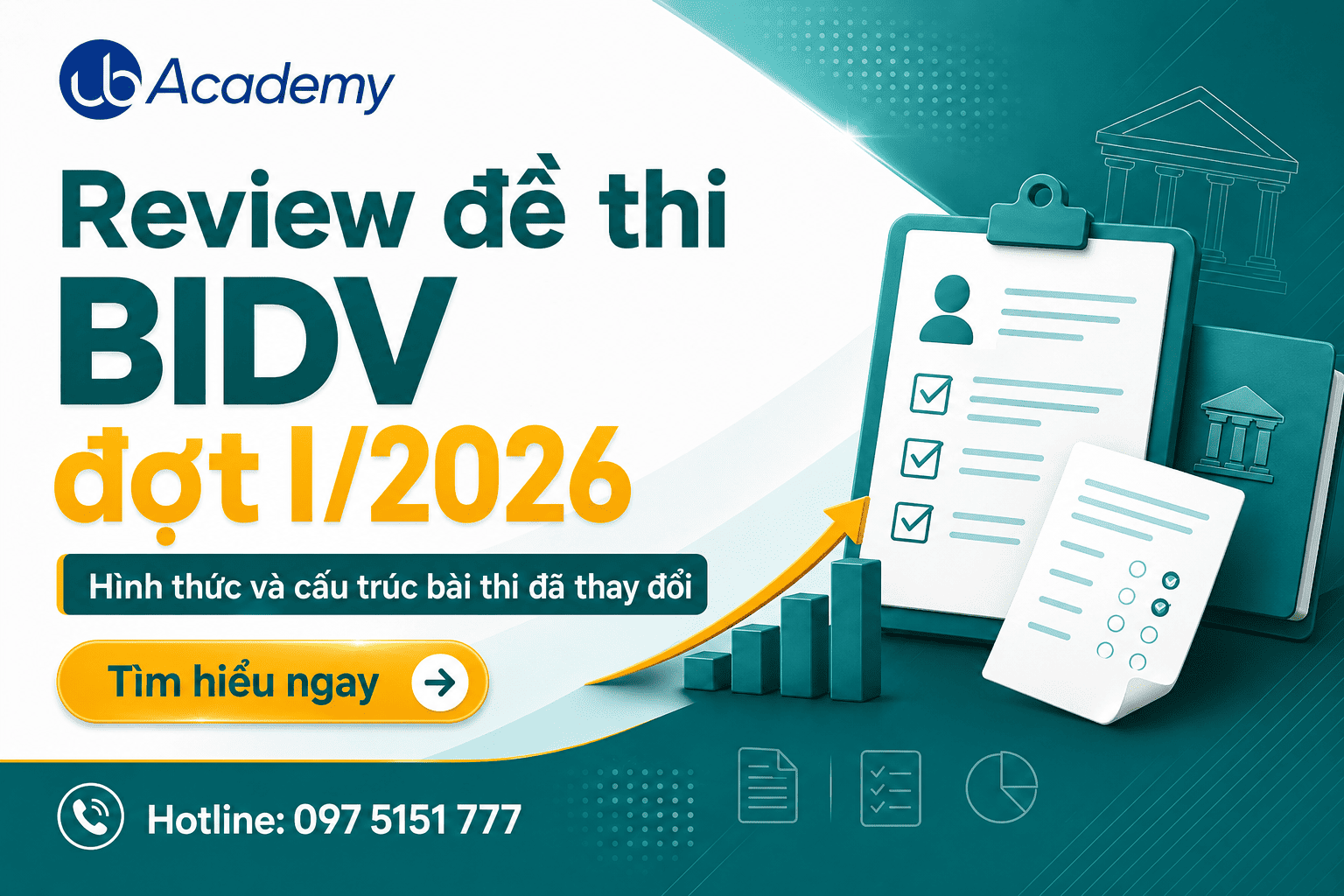 Review đề thi BIDV đợt I/2026: Thay đổi lớn trong cấu trúc 