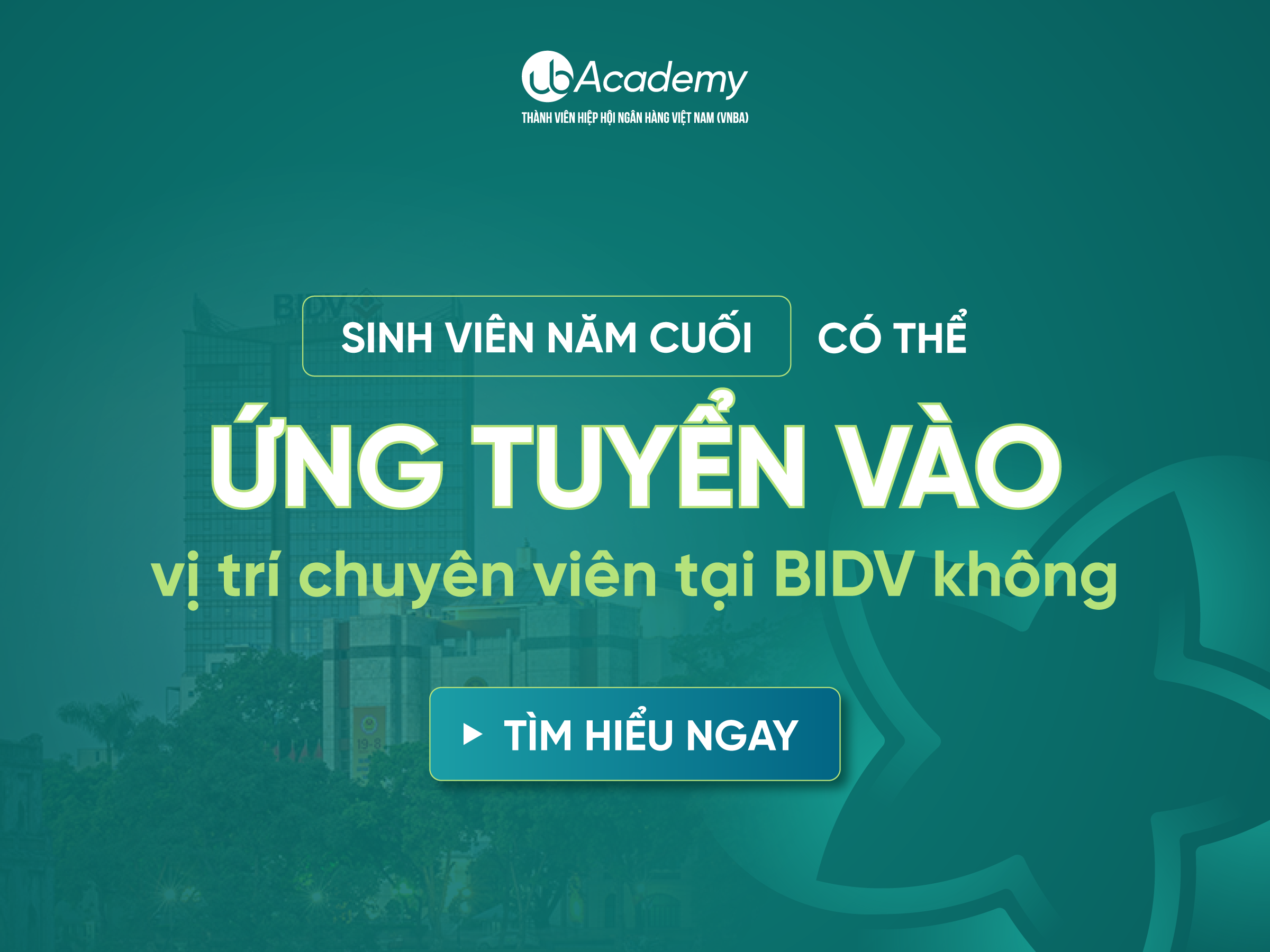 ứng tuyển BIDV