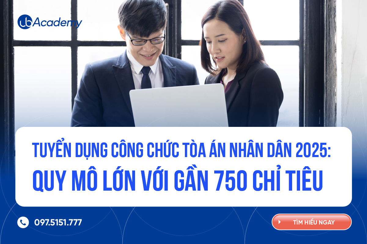 Tuyển dụng công chức Tòa án nhân dân 2025: Quy mô lớn với gần 750 chỉ tiêu