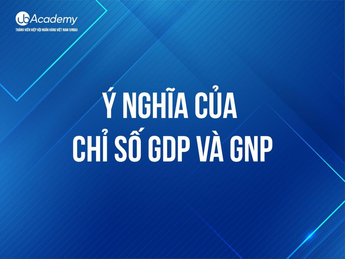 GDP và GNP