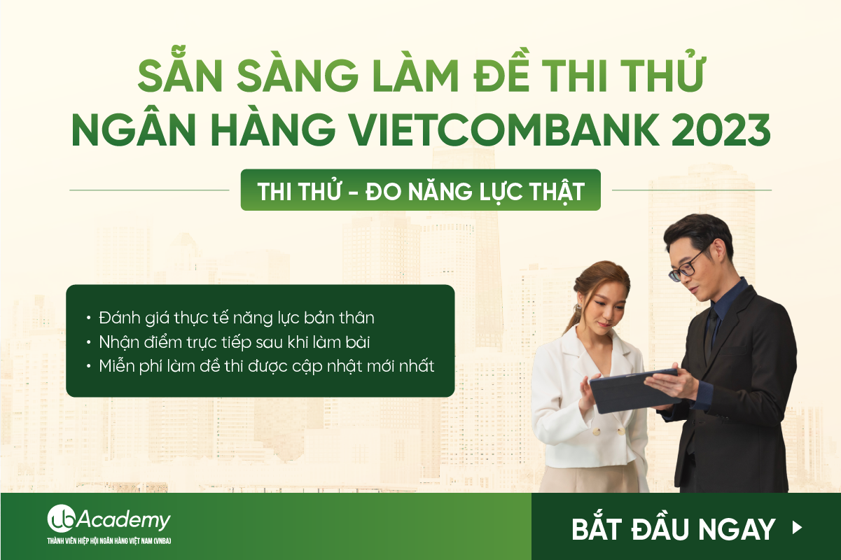 Đăng ký Thi thử Ngân hàng Vietcombank 2023