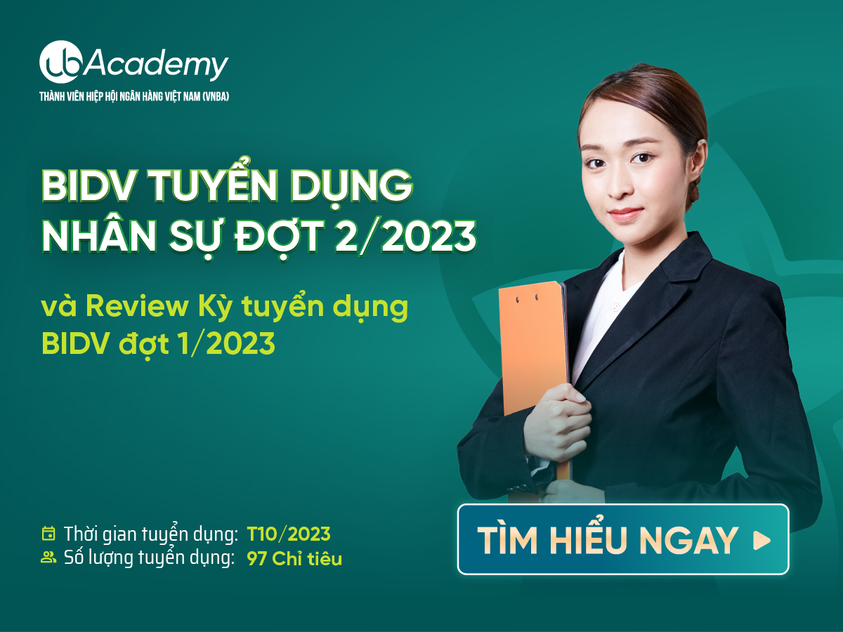 bidv tuyen dung dot 2/2023